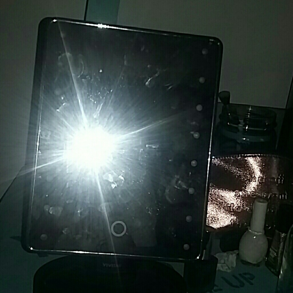 a LED mirror